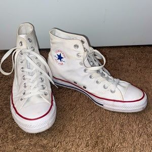 White High-Top Converse